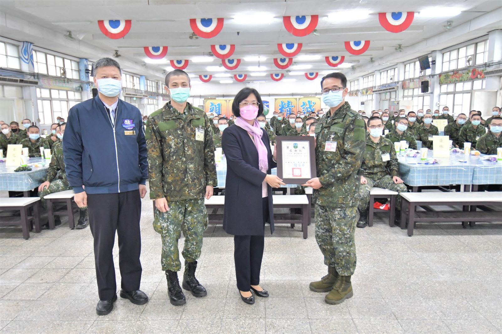王惠美以媽媽身分叮囑役男　關心入營服役彰化縣籍子弟兵 - https://www.watchmedia01.com