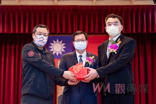 桃園、蘆竹兩區長就職　鄭文燦勉洪清淵、蔡世志締造區政佳績 - https://www.watchmedia01.com