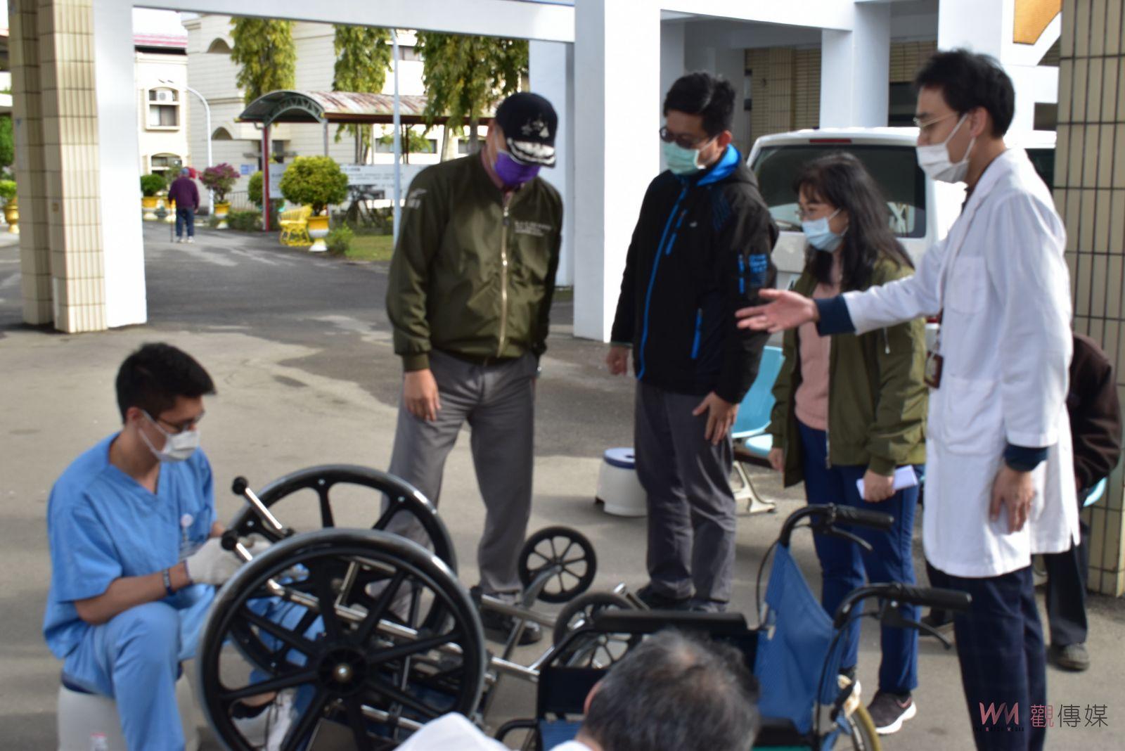 動感服務列車啟動 中彰榮家輔具檢測維修住民行走更便利 - https://www.watchmedia01.com