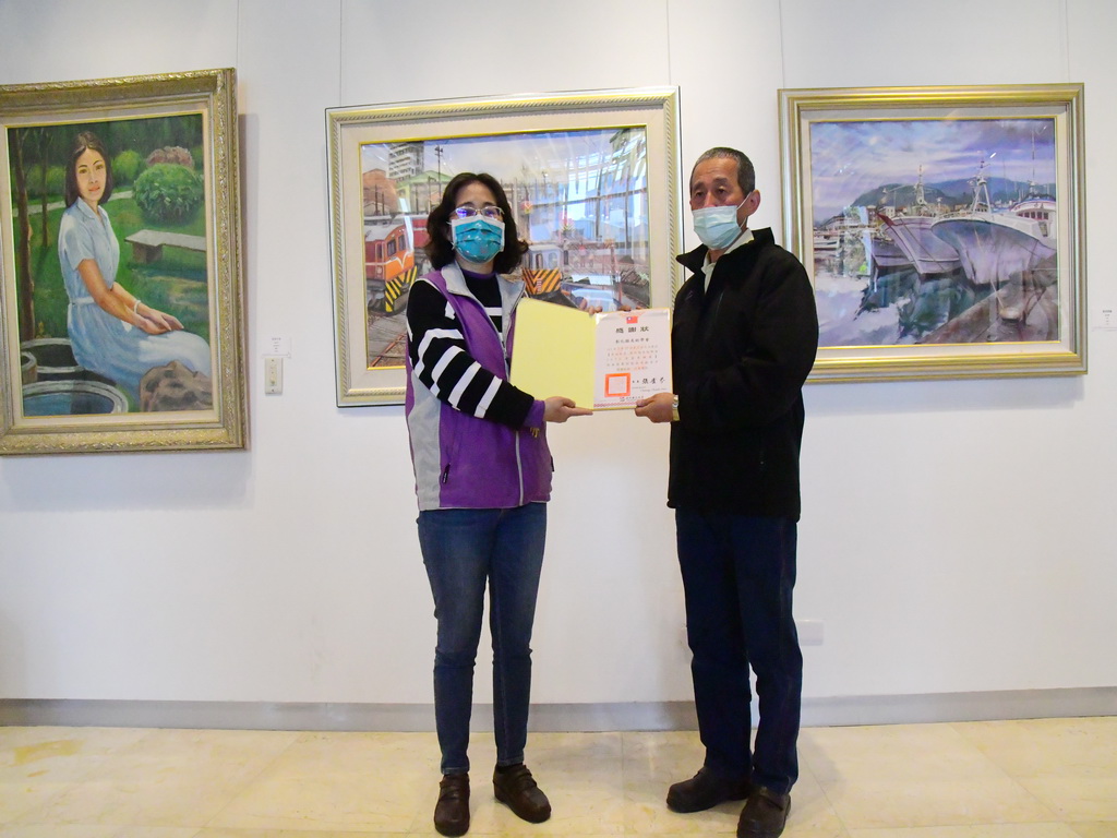 彰化縣美術學會年度會員展 每一幅作品都有大師的技法 - https://www.watchmedia01.com