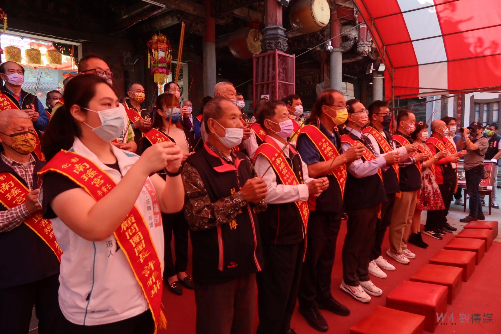 影／彰化南瑤宮壬寅年笨港進香起駕前夕「謝天台」祭典 - https://www.watchmedia01.com