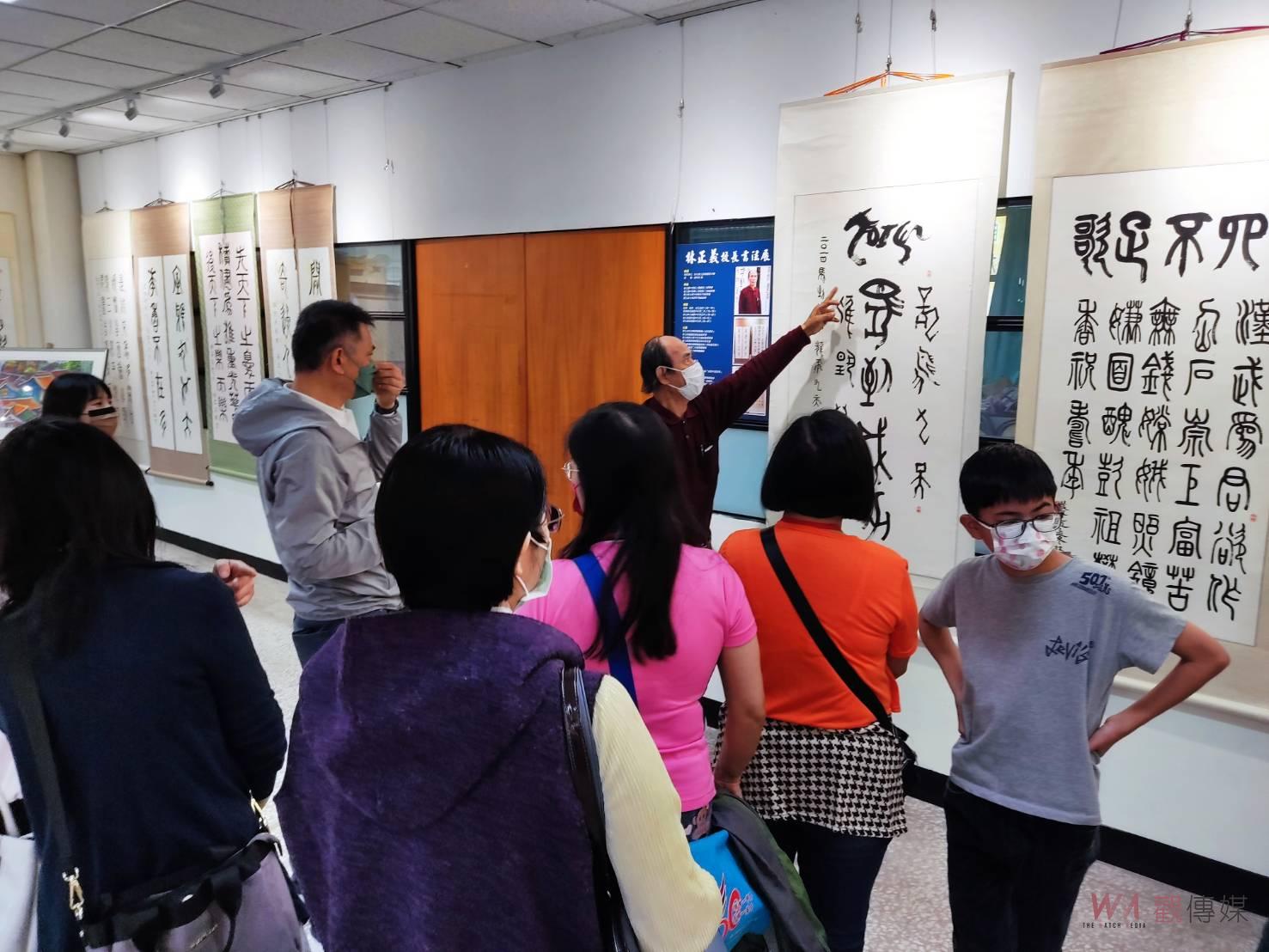 影／藝術薪火相傳　蔡錫和老師心靈故鄉畫作校園巡迴展 - https://www.watchmedia01.com