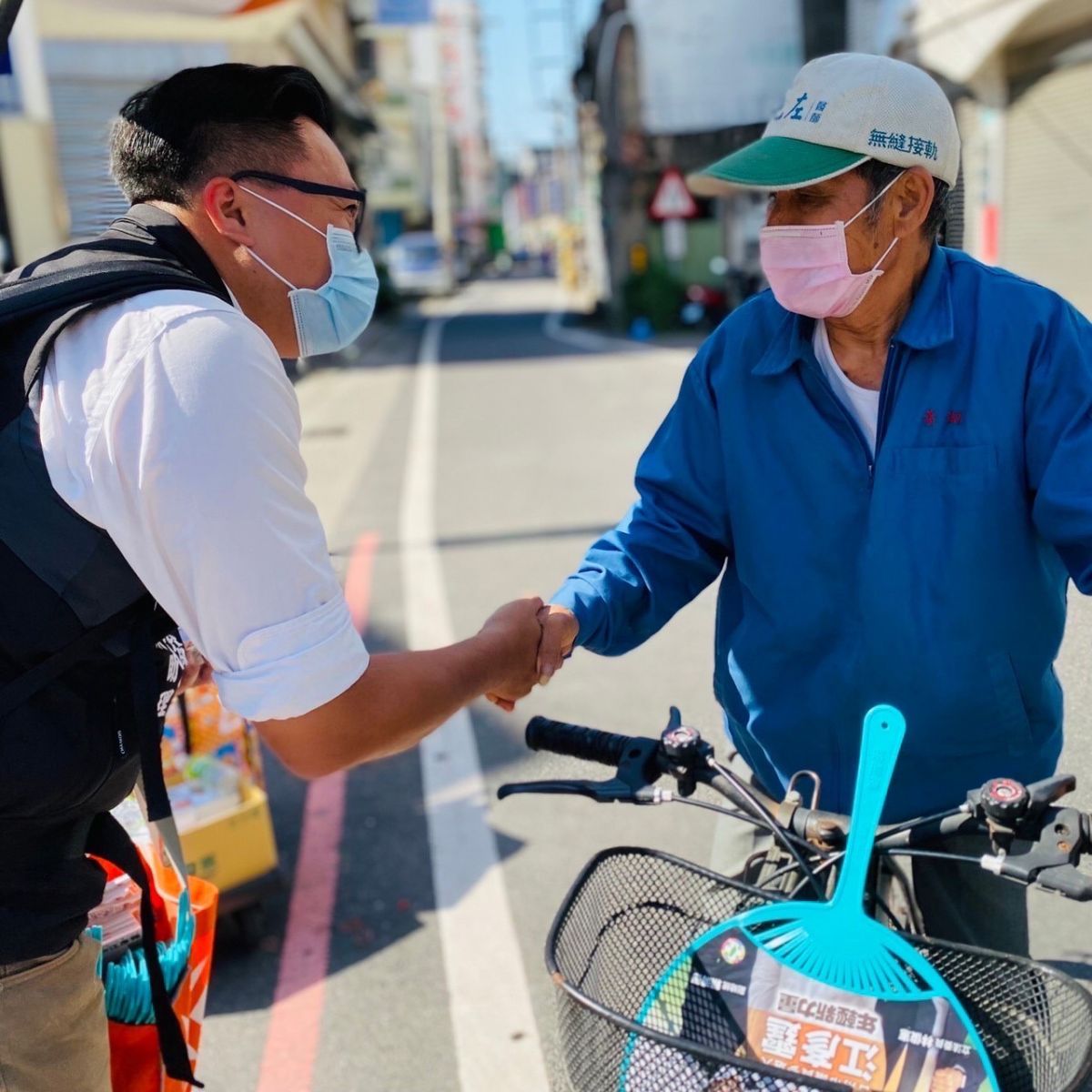 傳承民主傳統精神 台南綠營議員參選人「苦行」鄰里 - https://www.watchmedia01.com