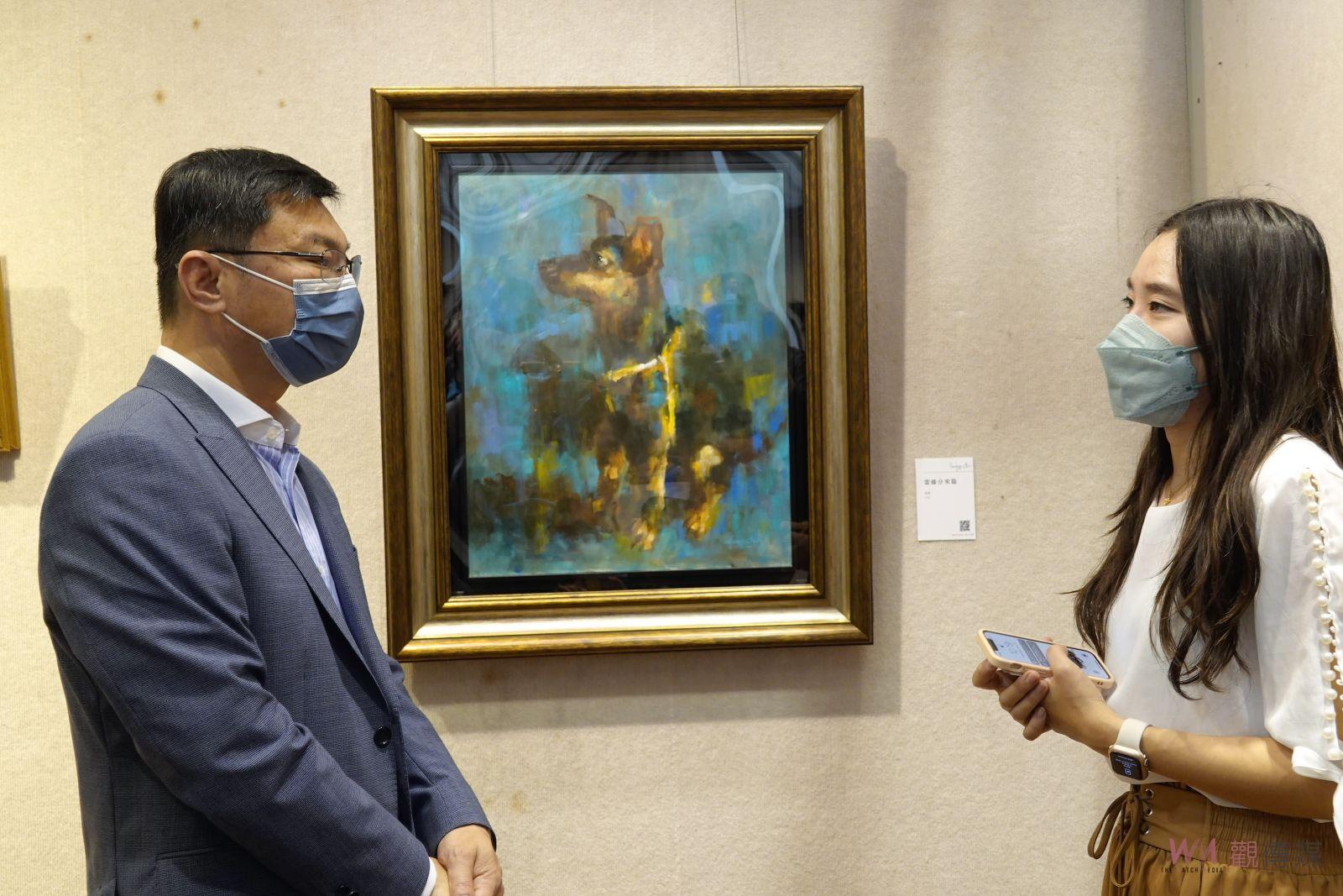 影／美域2022陳民芳西畫個展　從創作找到自己 - https://www.watchmedia01.com