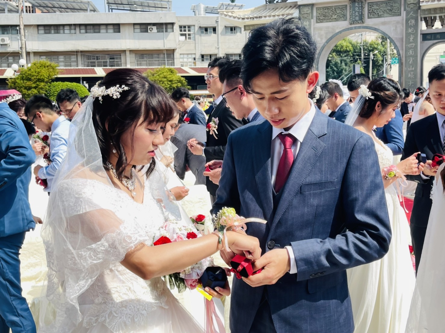 大甲媽見證 集團婚禮新人攜手奔未來 - https://www.watchmedia01.com