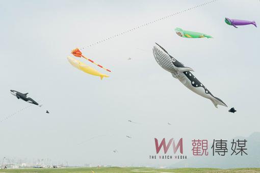桃園國際風箏節春季鯨奇之旅26日登場 30隻鯨魚風箏騰飛 - https://www.watchmedia01.com