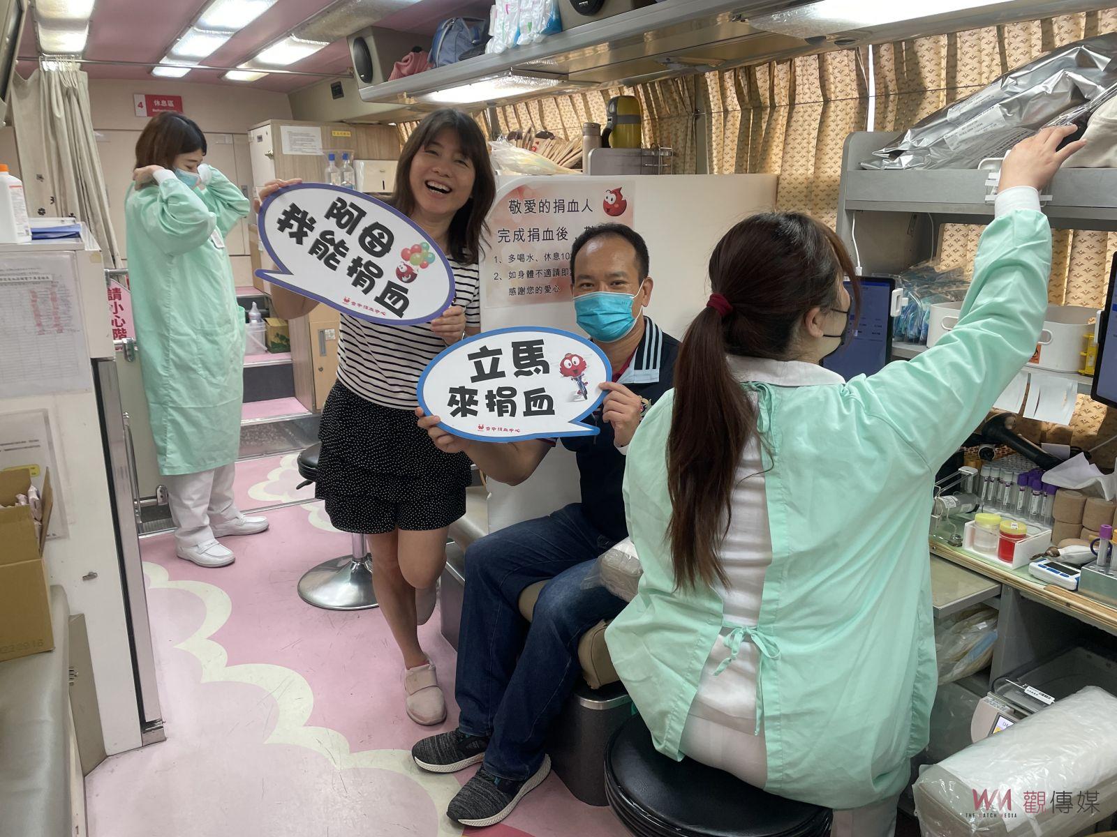 影／「一起愛捐血」有賴青春的你！ LINE FRIENDS主題捐血車進校園 - https://www.watchmedia01.com