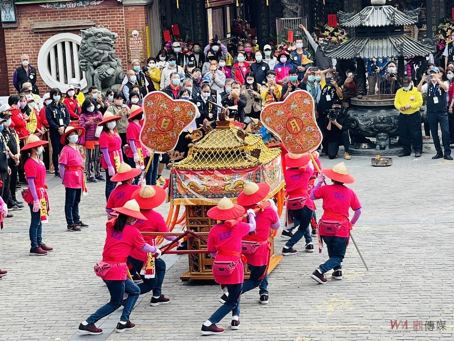 中市旱溪媽祖起駕 遶境十八庄祈安植福 - https://www.watchmedia01.com