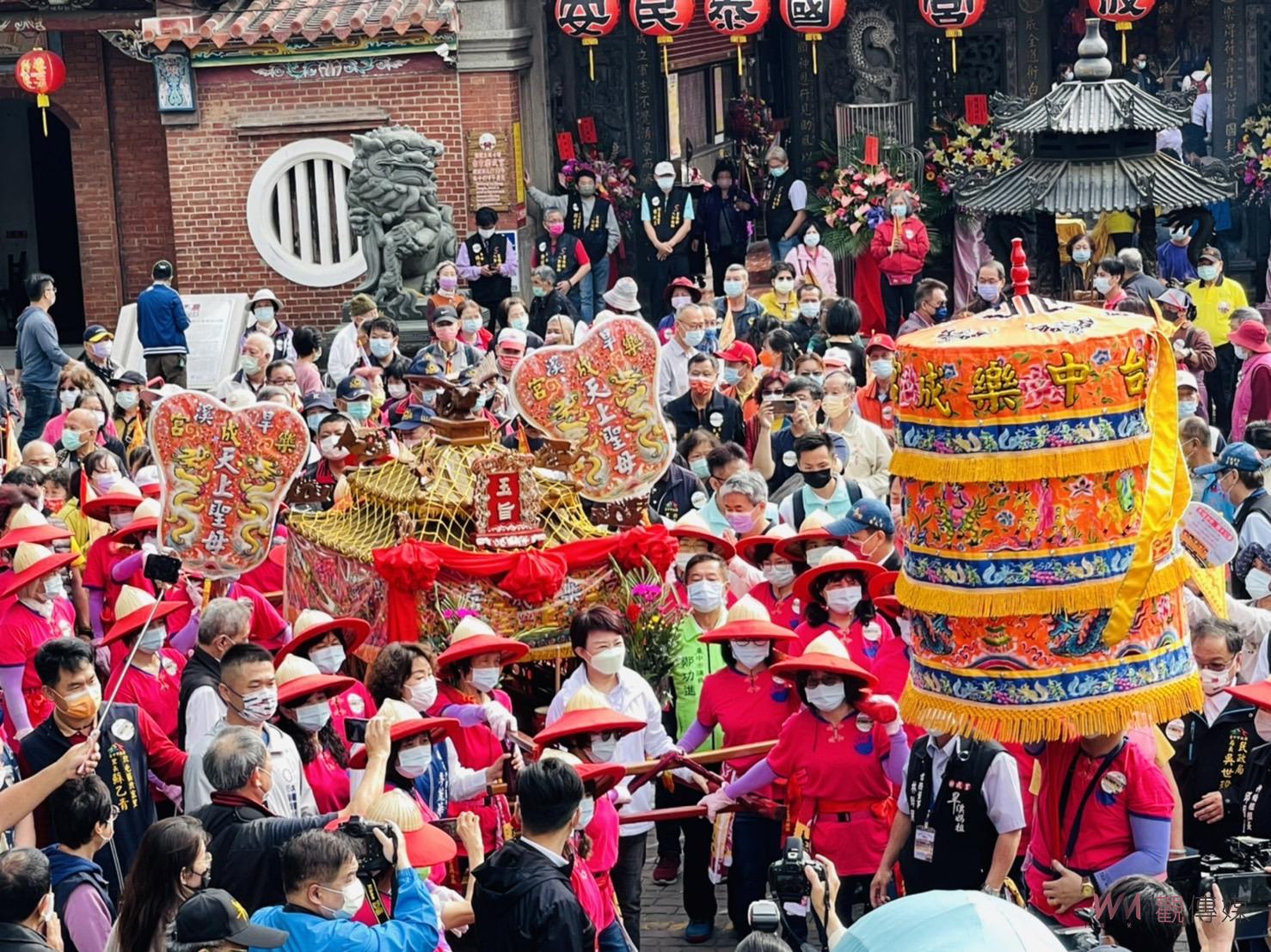 中市旱溪媽祖起駕 遶境十八庄祈安植福 - https://www.watchmedia01.com