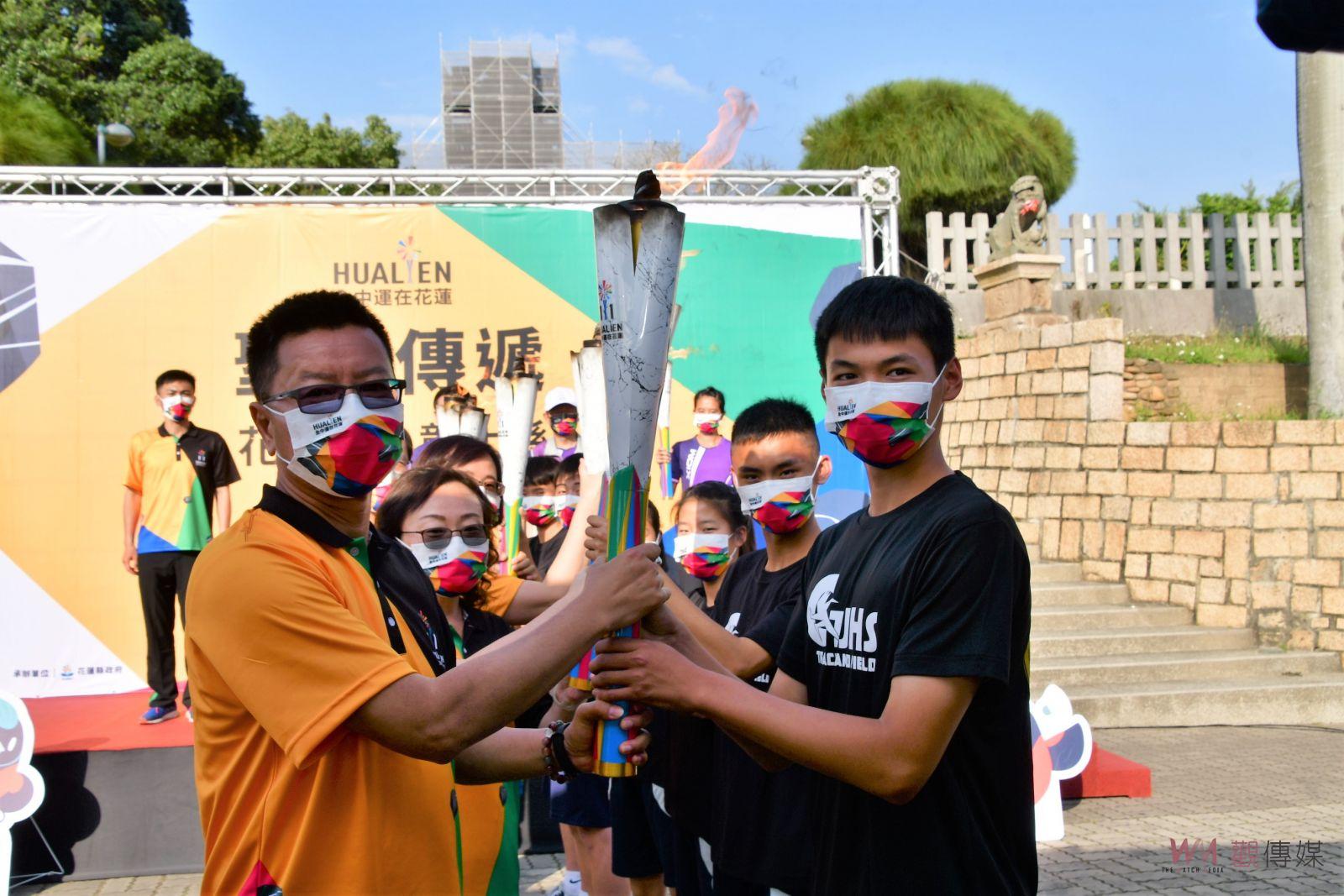 影／全中運聖火傳遞　彰化縣576位選手參加賽事 - https://www.watchmedia01.com