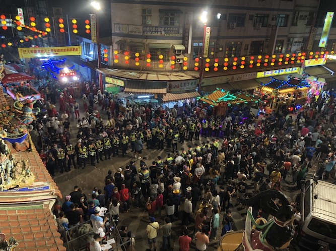 大甲媽遶境奉天宮　嘉義警強勢維安與防疫 - https://www.watchmedia01.com