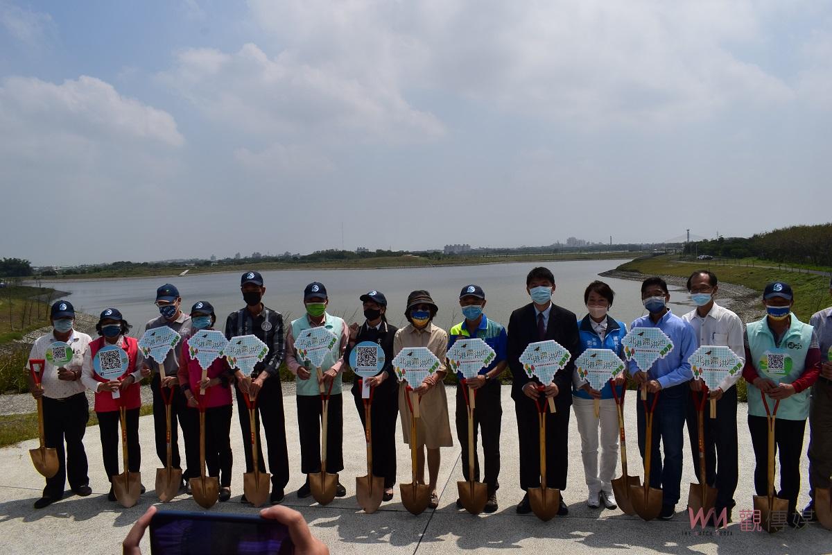 影／五河局植樹固碳　北港滯洪池種植台灣原生樹 - https://www.watchmedia01.com
