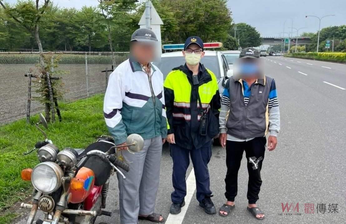 老翁誤闖台78線快速道　臺西警協助平安返家 - https://www.watchmedia01.com