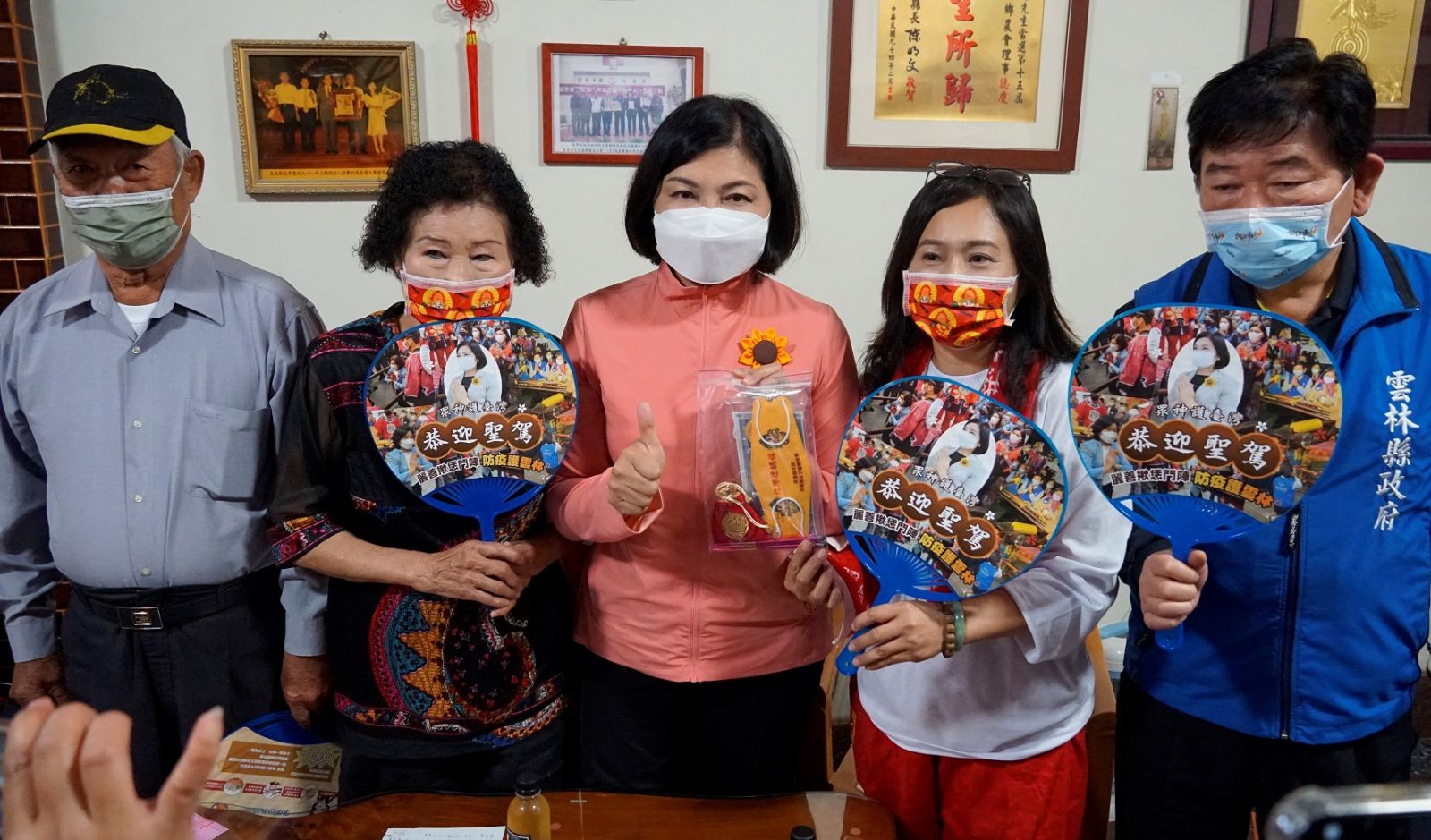 影／北港媽祖繞境首日南巡　張麗善關心防疫慰問轎班 - https://www.watchmedia01.com