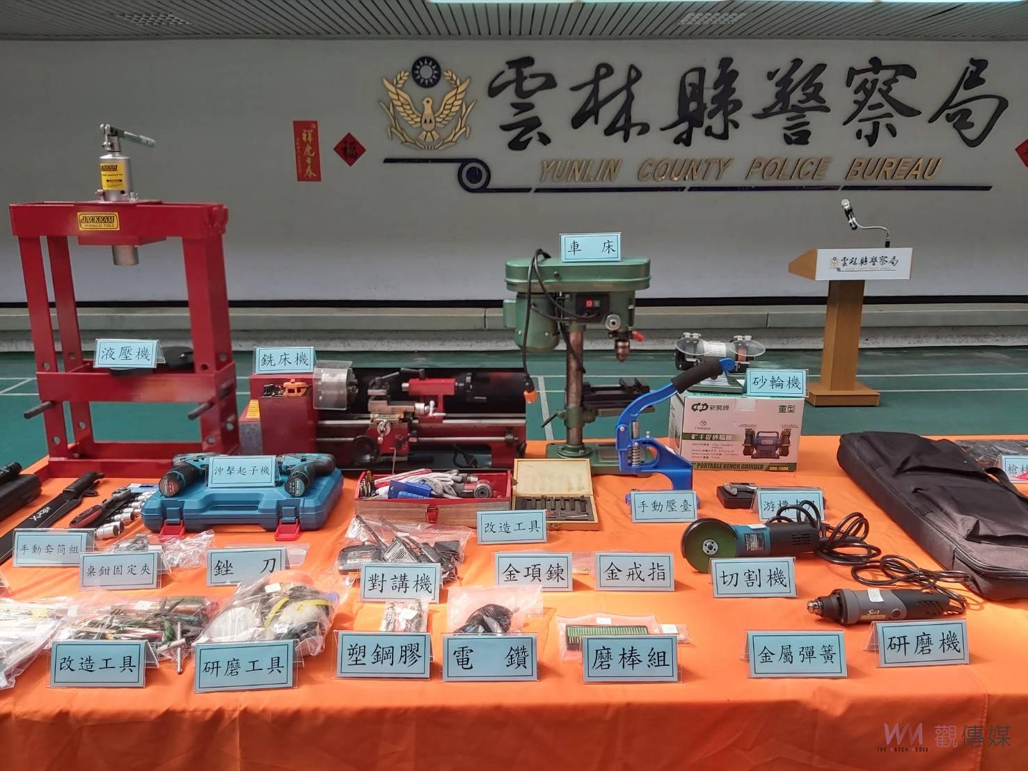 雲警掃蕩黑幫制暴成果豐碩 破獲地下槍彈毒咖啡包工廠 - https://www.watchmedia01.com