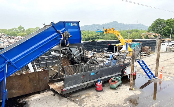 南投環保局啟動草屯垃圾篩分打包 開啟解決垃圾問題新契機 - https://www.watchmedia01.com