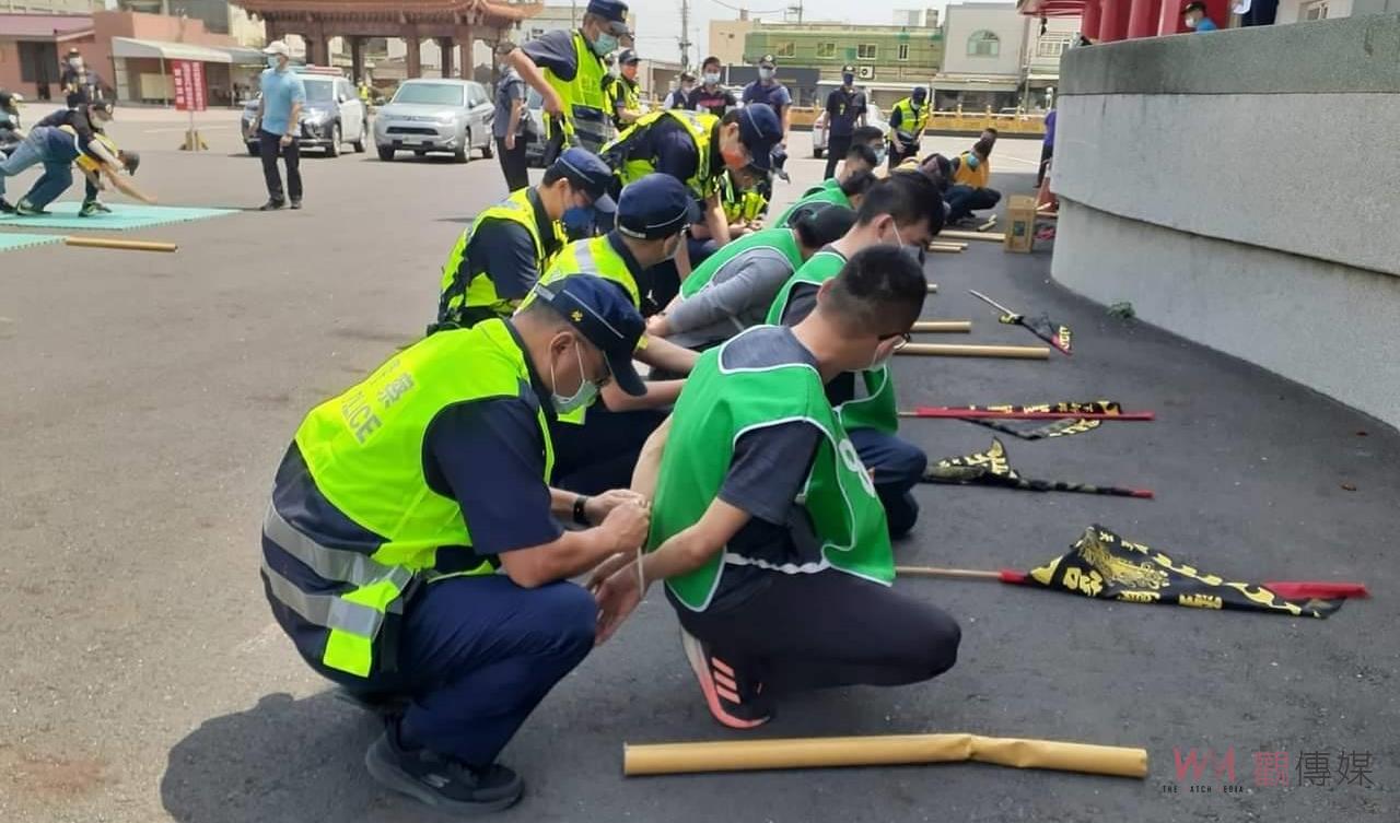 影／因應聚眾鬥毆護治安演練　臺西獲警友贈辣椒水等物資 - https://www.watchmedia01.com