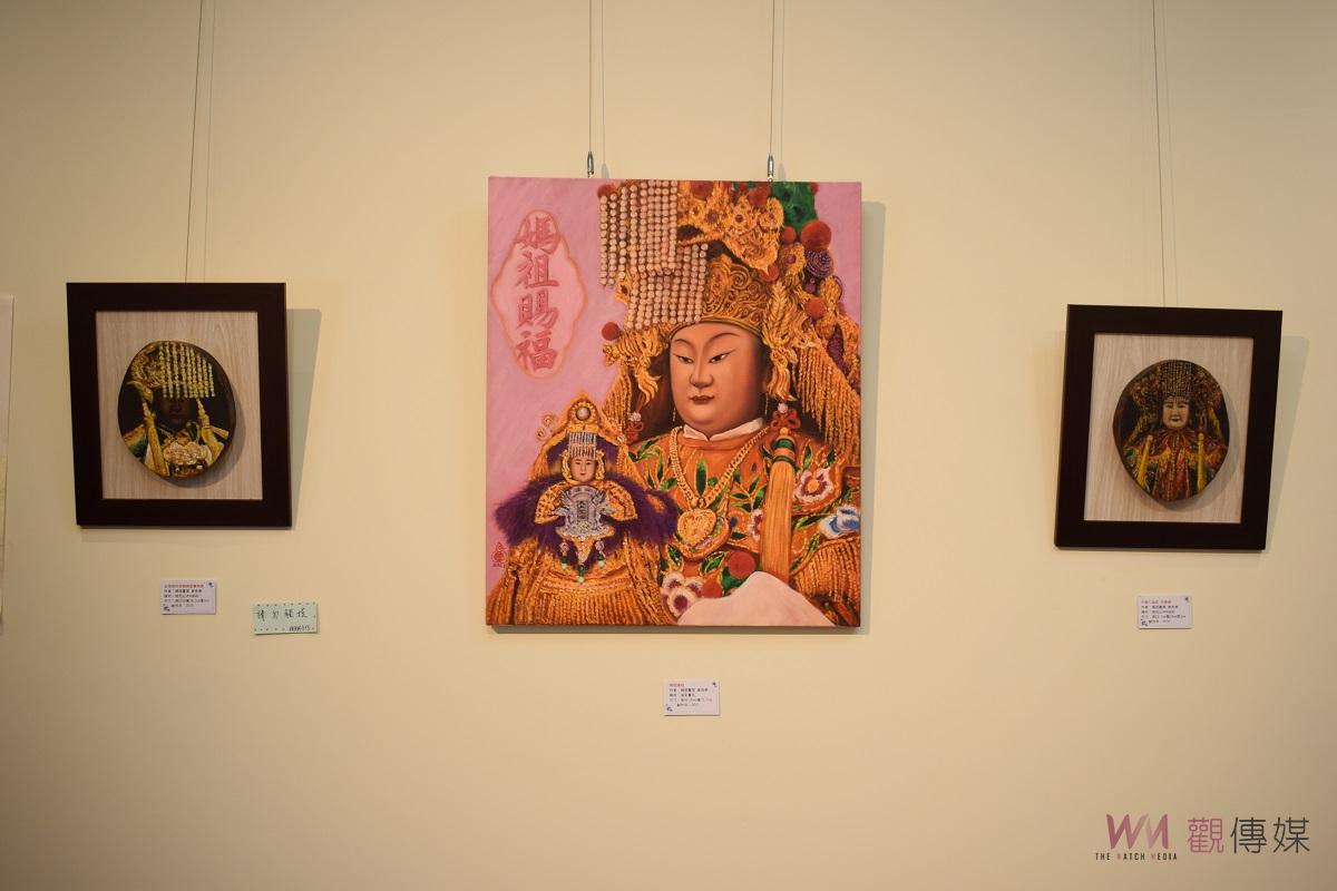 影／白沙屯媽祖北港進香看展　「媽祖畫家曾良美祈福畫展」即日至5月底 - https://www.watchmedia01.com