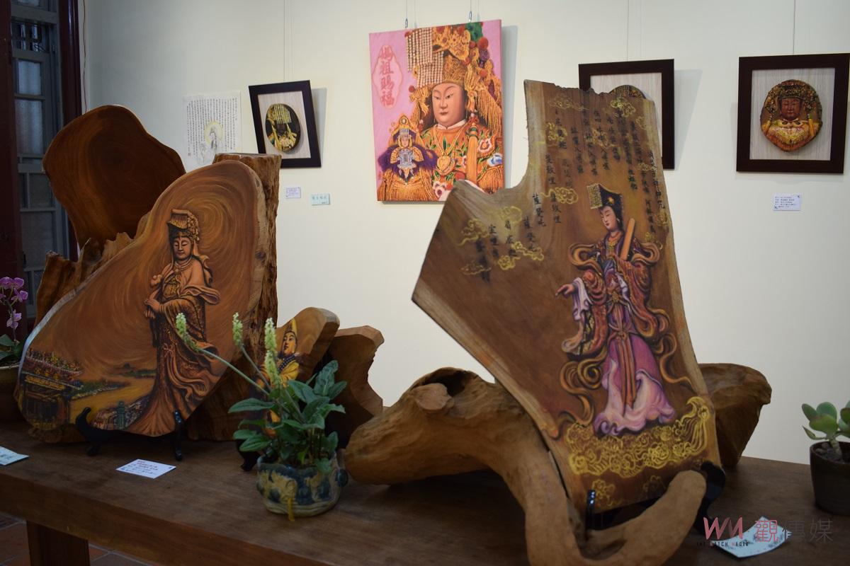 影／白沙屯媽祖北港進香看展　「媽祖畫家曾良美祈福畫展」即日至5月底 - https://www.watchmedia01.com