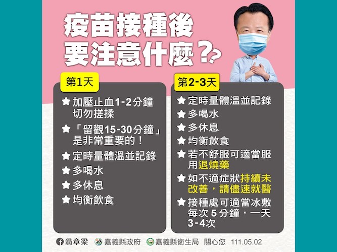 嘉義縣4日新增139確診　縣府：兒童疫苗404人接種無不良反應 - https://www.watchmedia01.com
