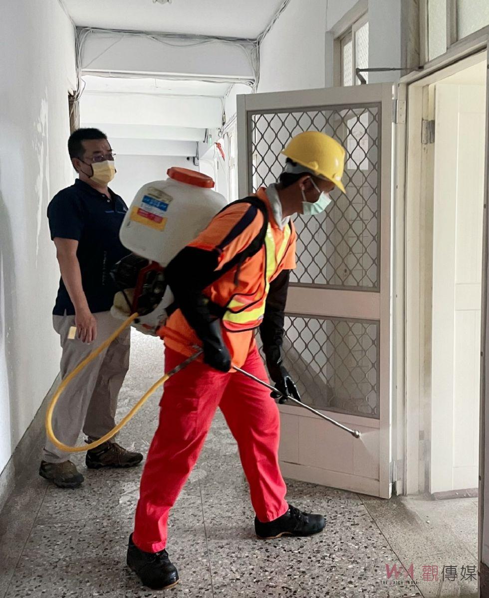疫情升溫　北港警出入嚴控加強環境清消 - https://www.watchmedia01.com