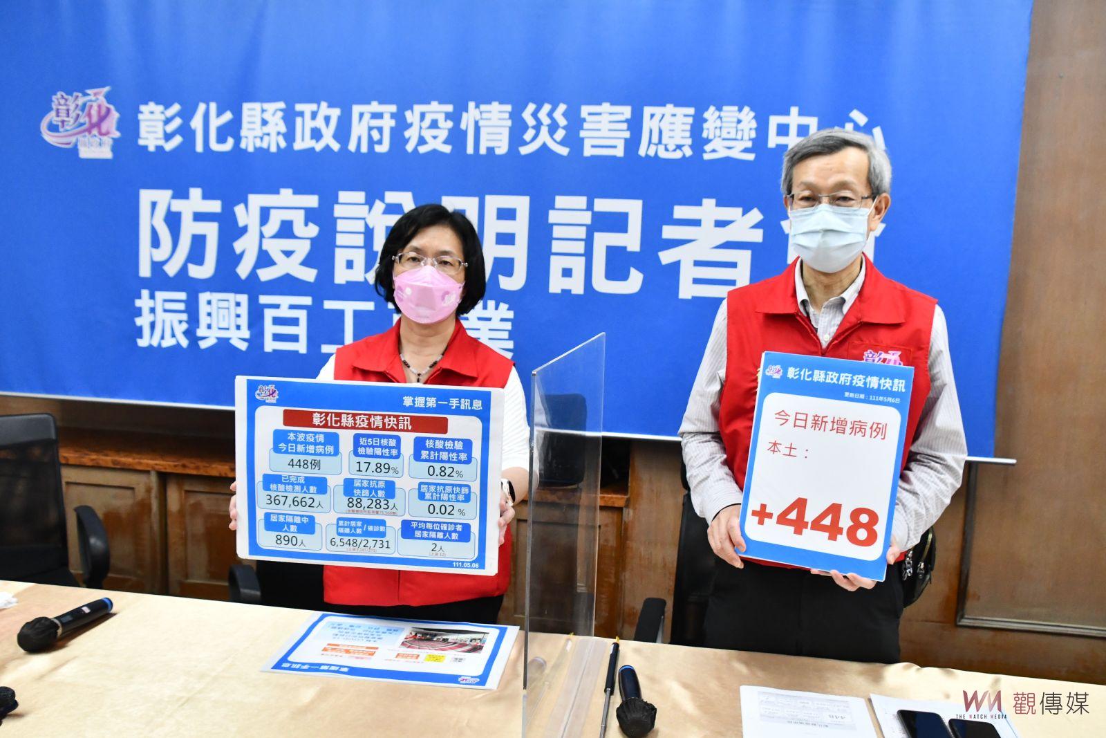 影／疫情狂燒！彰化縣疫調匡列醫療分流搶救中重症 - https://www.watchmedia01.com