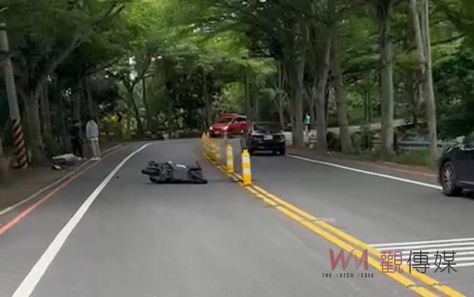 影／彰139線芬園段發生摔車意外　騎士飛落邊坡肢體多處骨折 - https://www.watchmedia01.com