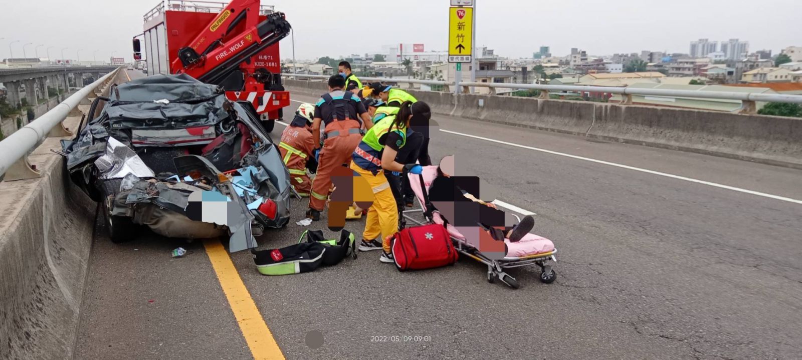 證件忘記帶！百里求醫遇劫！台76線快速道員林匝道口一死一傷車禍 - https://www.watchmedia01.com