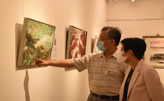 「台灣美術院院士書畫創作展」15日於澎湖洪根深美術館開幕。 - https://www.watchmedia01.com