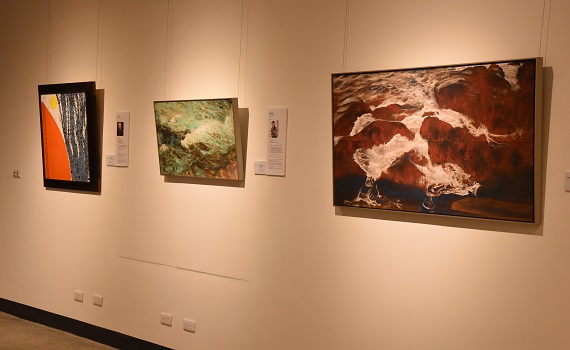 「台灣美術院院士書畫創作展」15日於澎湖洪根深美術館開幕。 - https://www.watchmedia01.com