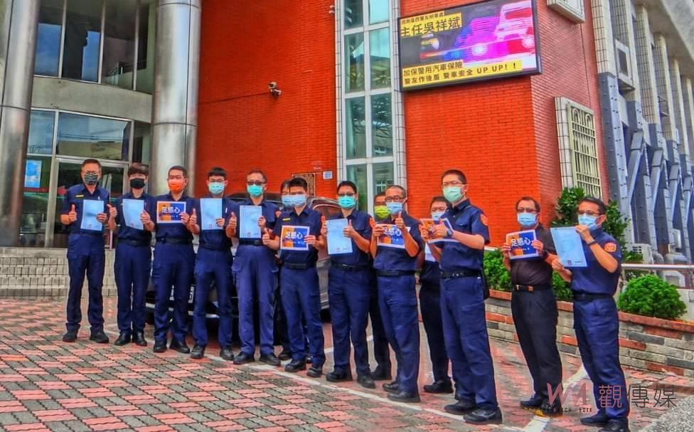 警友作後盾員警安心執法　警車碰撞安全保險UP UP！ - https://www.watchmedia01.com