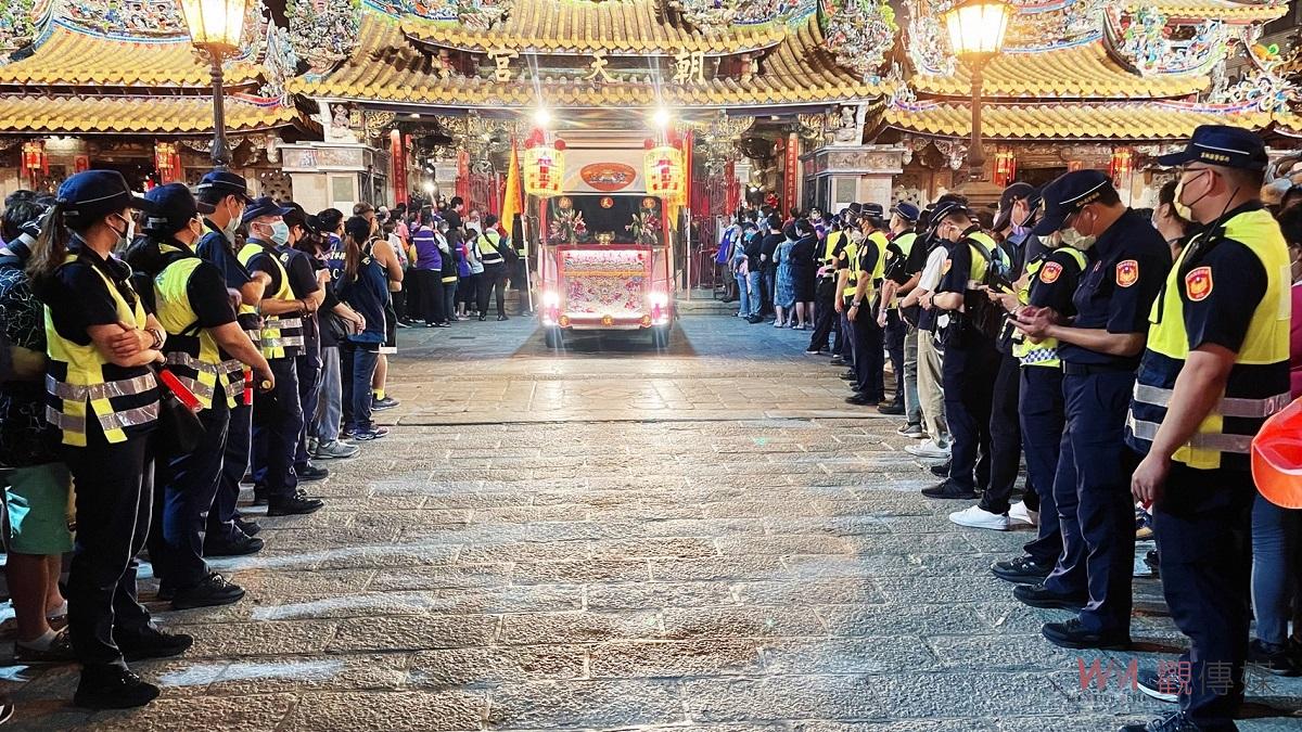 白沙屯媽祖、山邊媽祖回鑾　北港警護轎離轄 - https://www.watchmedia01.com