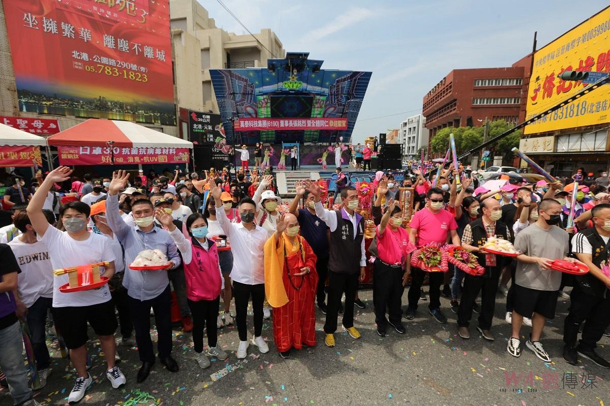 白沙屯媽祖、山邊媽祖回鑾　北港警護轎離轄 - https://www.watchmedia01.com