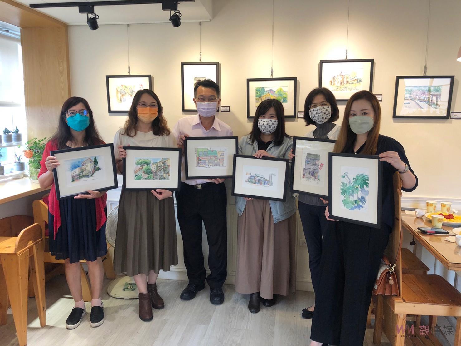走到哪畫到哪「繪生活‧愛和平」速寫師生聯展 - https://www.watchmedia01.com