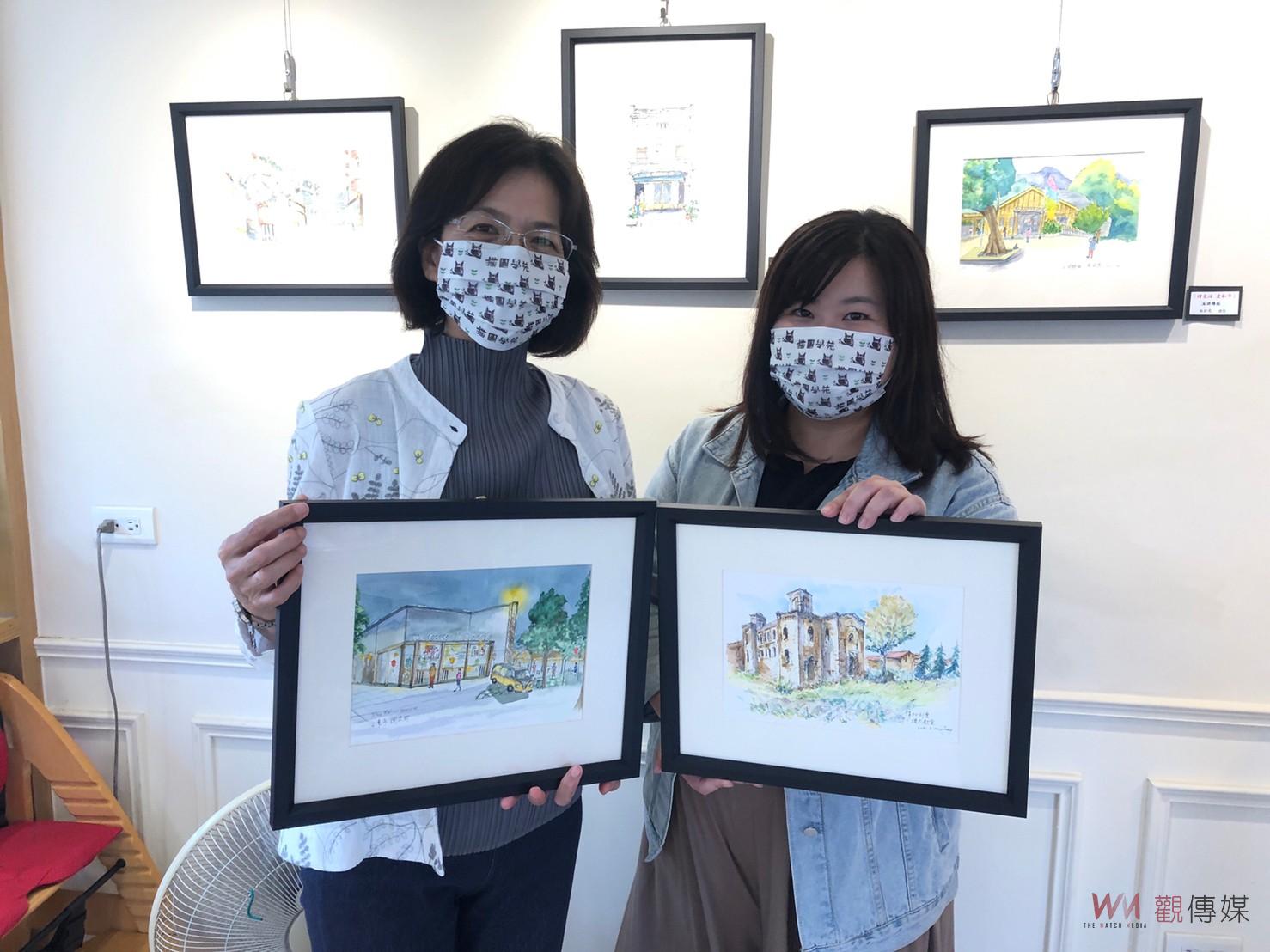 走到哪畫到哪「繪生活‧愛和平」速寫師生聯展 - https://www.watchmedia01.com