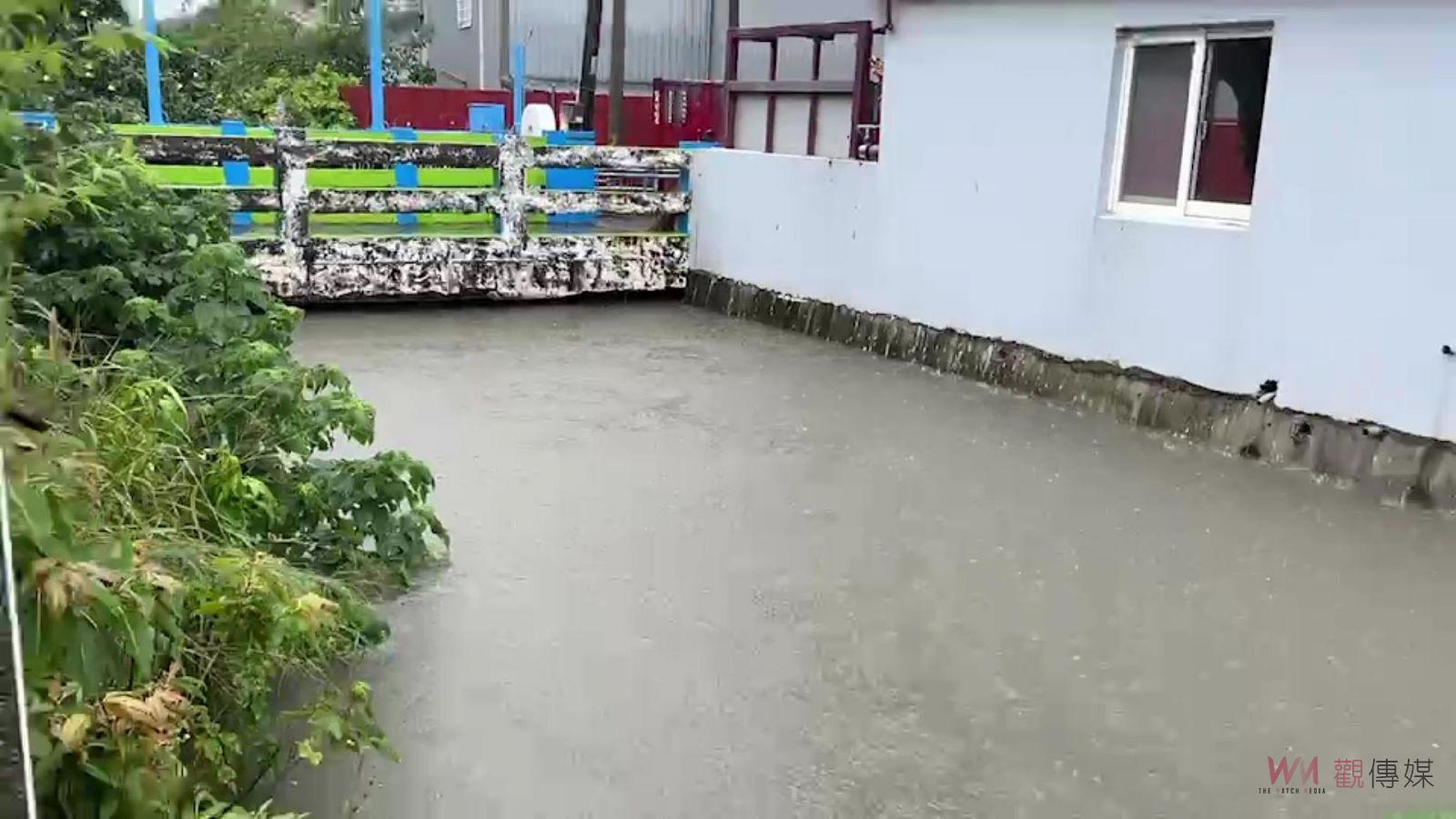 影／都是豪雨惹的禍！伸港鄉再度成為水鄉澤國　三合院積水如同池塘 - https://www.watchmedia01.com