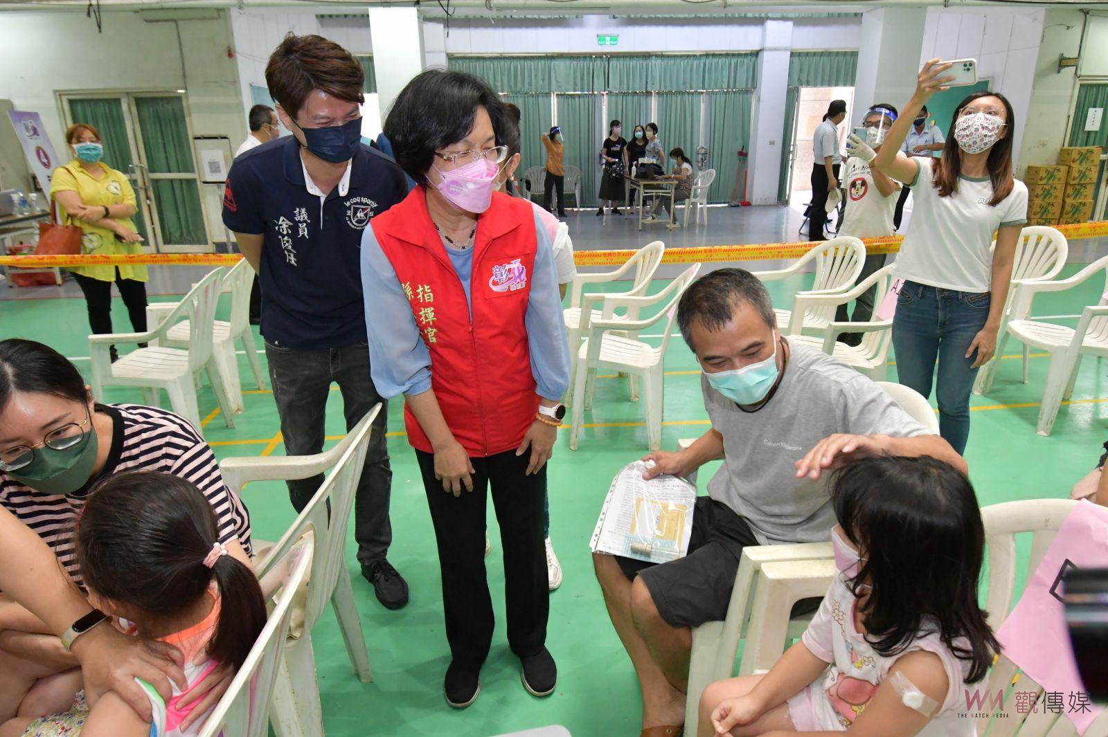 影／彰化縣再創單日確診數新高　王惠美宣布：開放未設籍滿5歲童預約BNT - https://www.watchmedia01.com