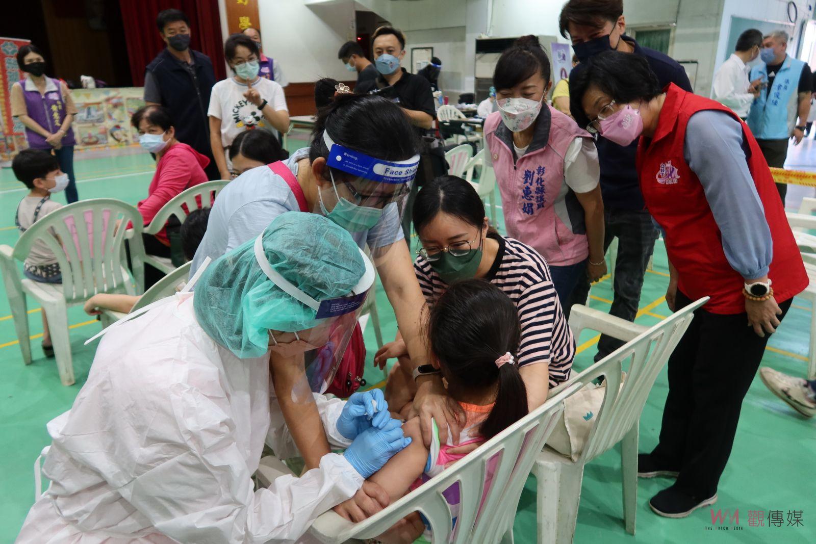 影／王惠美：中央應給足疫苗　彰化縣5-6歲未入學幼童接種BNT疫苗 - https://www.watchmedia01.com