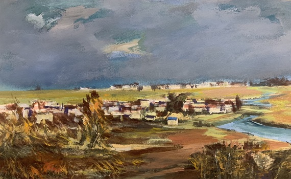 45幅南投縣藝術家作品 「流轉。點將畫會聯展」資料館展出 - https://www.watchmedia01.com