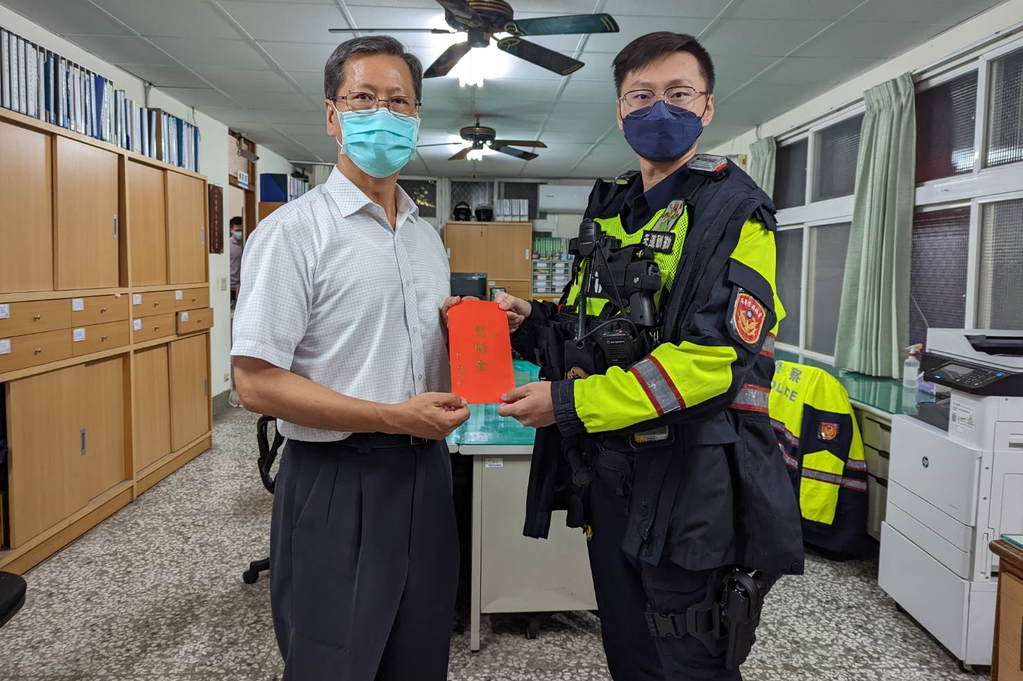 雲警局長關切因公確診員警　李謀旺親自發防疫慰問金 - https://www.watchmedia01.com