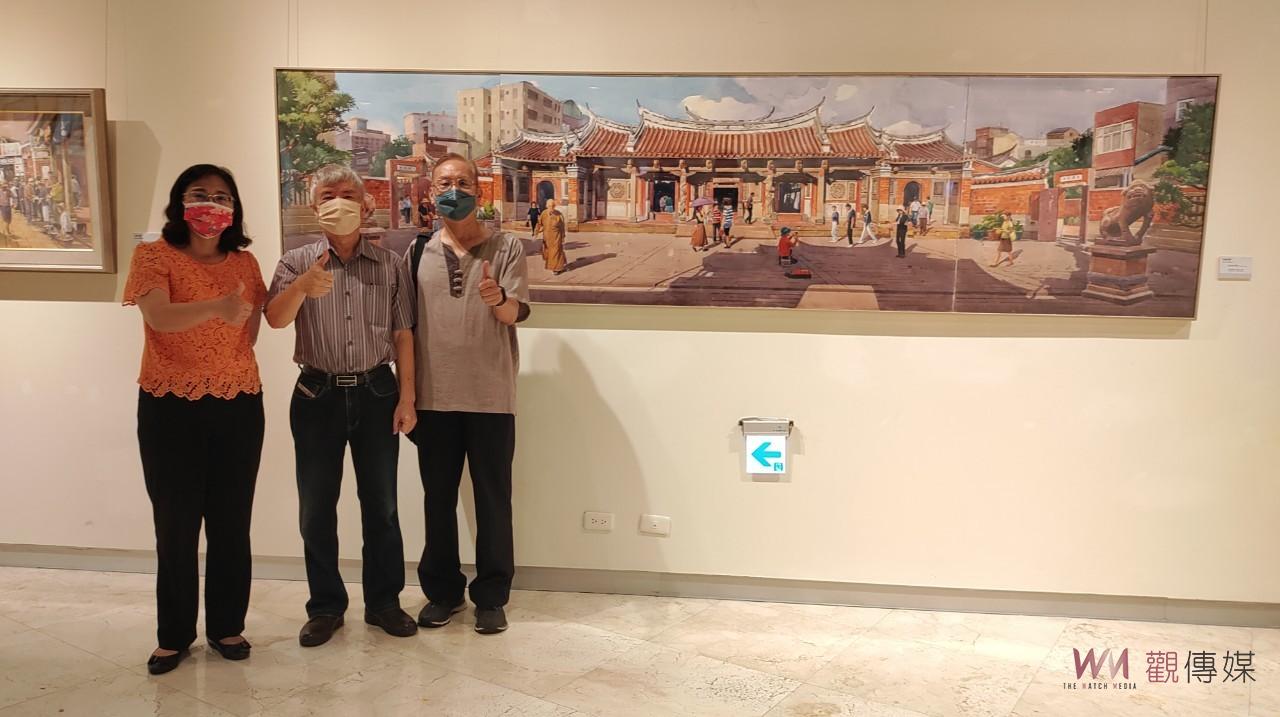 影／鹿港小鎮最質樸的人文風景　古鎮百景-施南生水彩畫作品展 - https://www.watchmedia01.com
