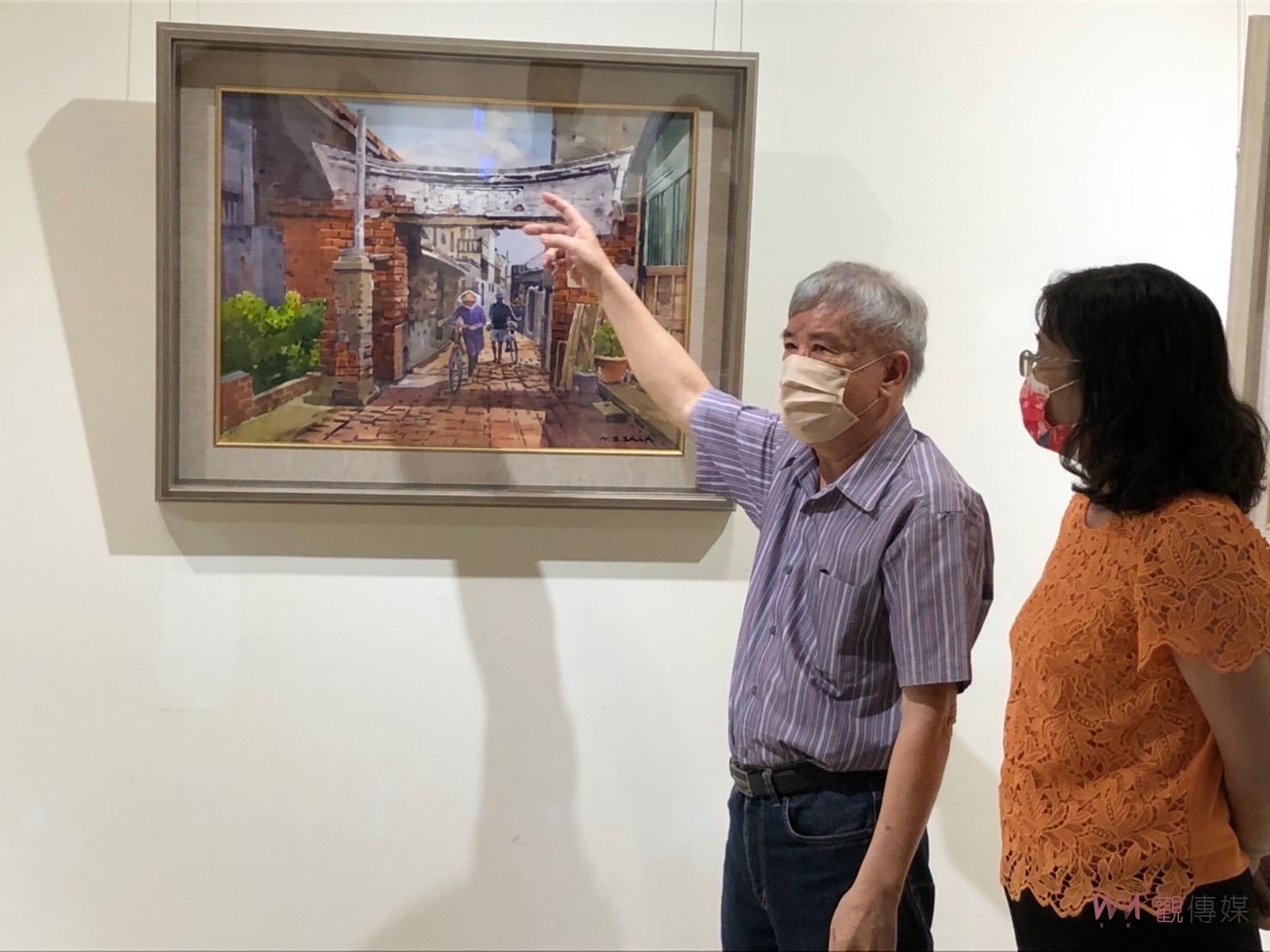 影／鹿港小鎮最質樸的人文風景　古鎮百景-施南生水彩畫作品展 - https://www.watchmedia01.com