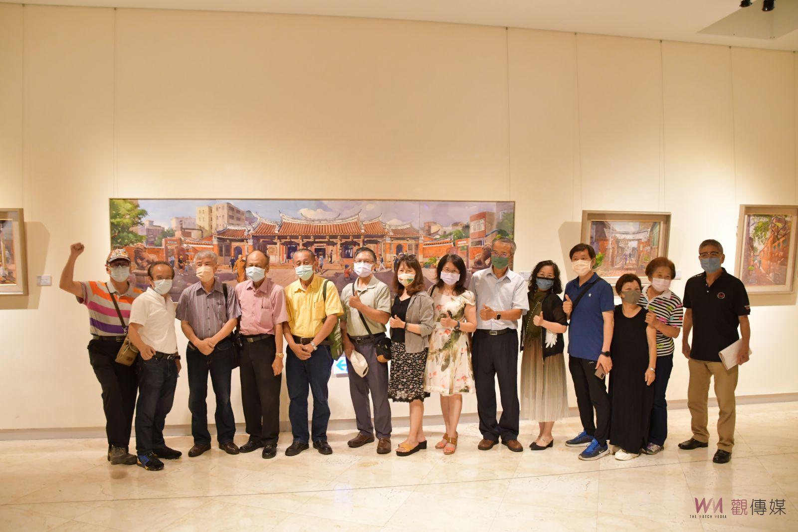 影／古鎮百景-施南生水彩畫作品展　盡情欣賞過去及現在的鹿港 - https://www.watchmedia01.com
