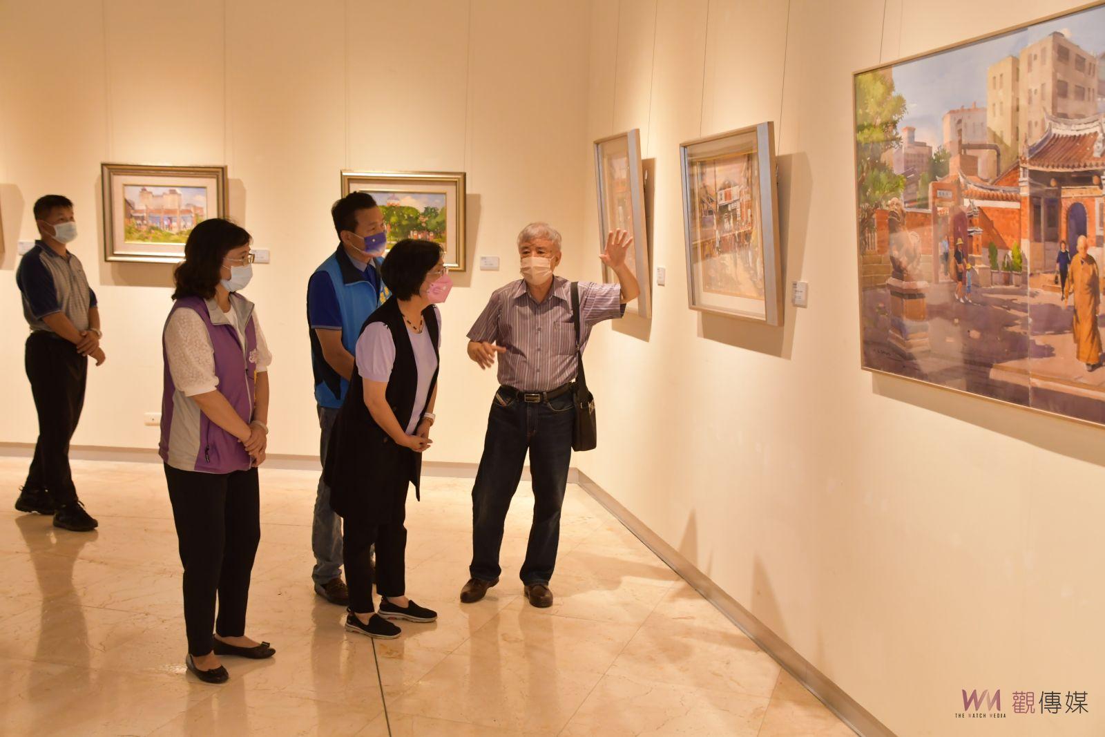 影／古鎮百景-施南生水彩畫作品展　盡情欣賞過去及現在的鹿港 - https://www.watchmedia01.com
