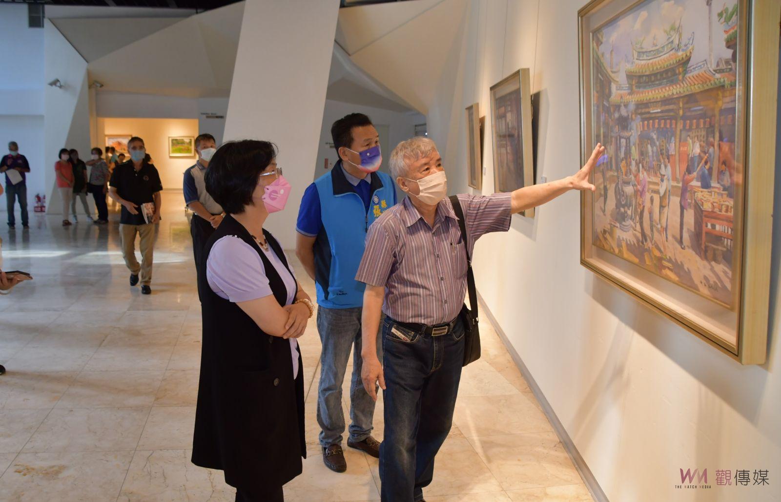 影／古鎮百景-施南生水彩畫作品展　盡情欣賞過去及現在的鹿港 - https://www.watchmedia01.com