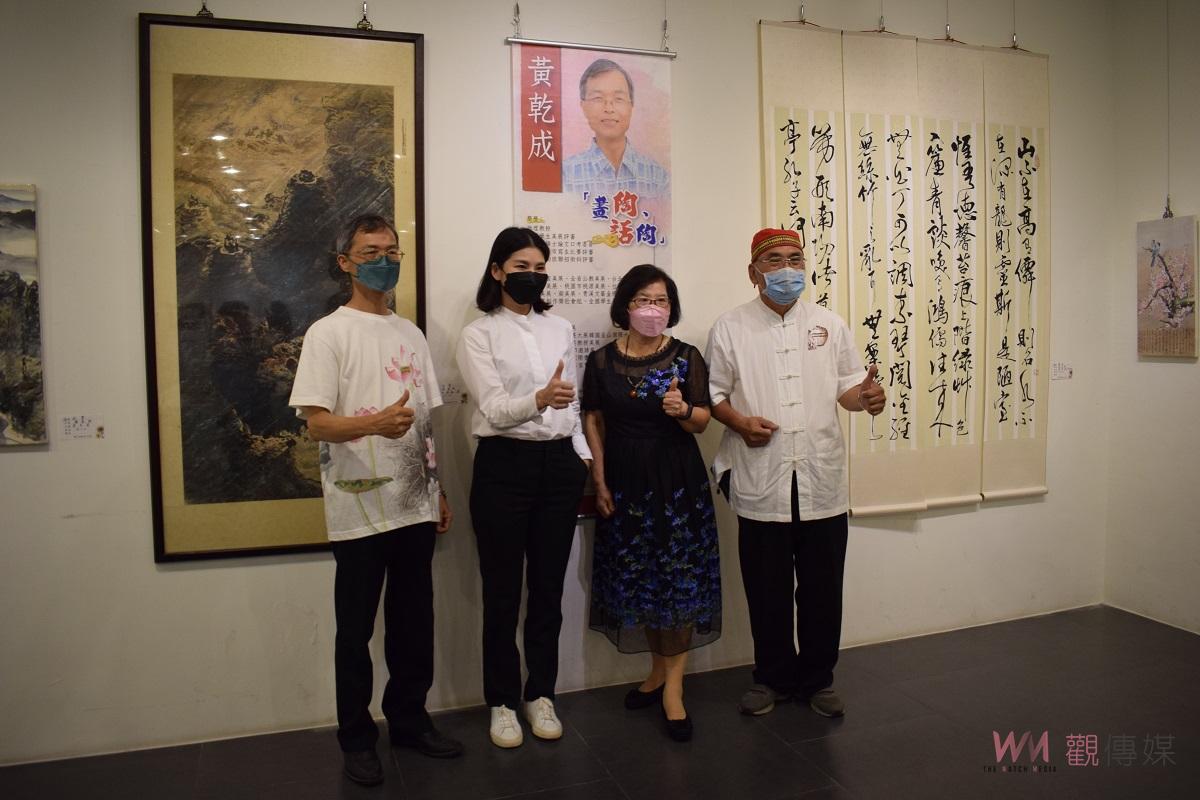 影／藝術家陳永礎、施美燕、黃乾成「畫陶、話陶3人聯展」　北港文化中心展出 - https://www.watchmedia01.com
