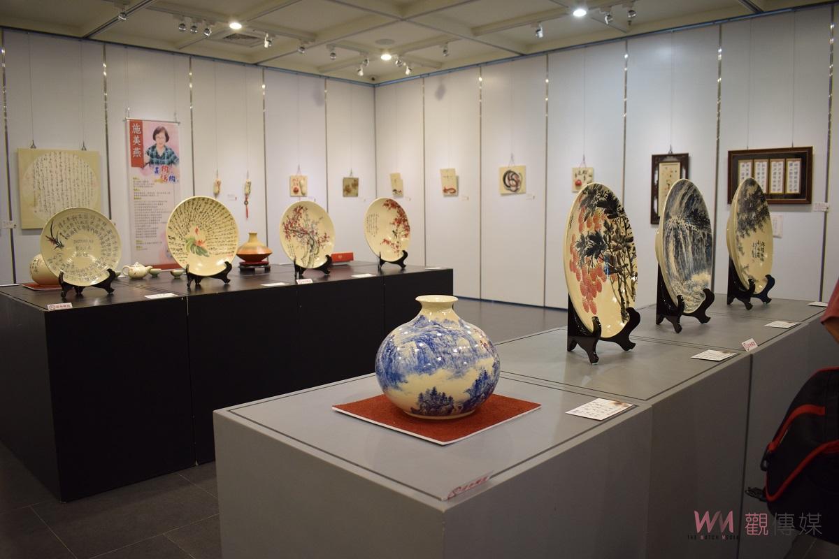 影／藝術家陳永礎、施美燕、黃乾成「畫陶、話陶3人聯展」　北港文化中心展出 - https://www.watchmedia01.com