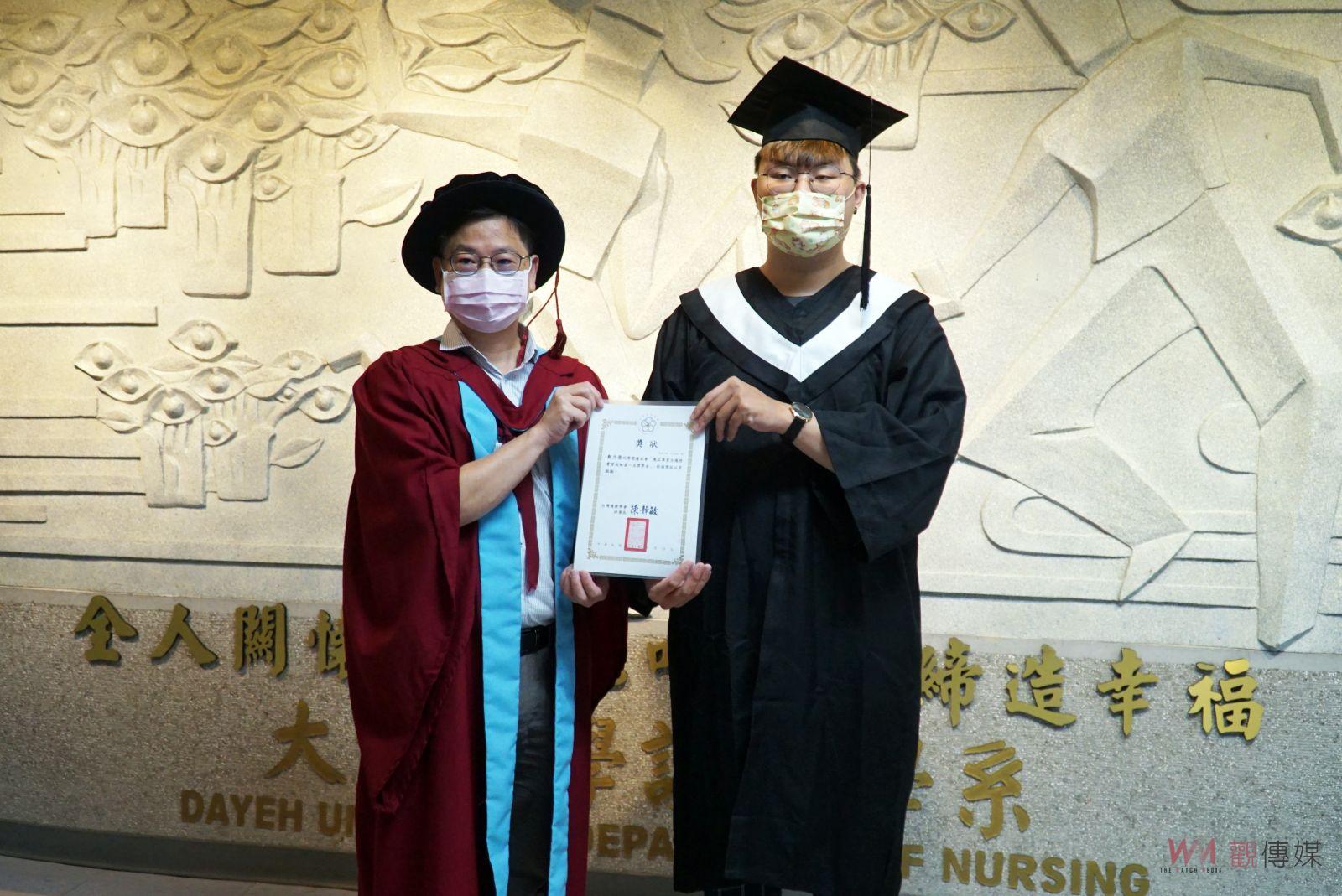 影／「男」丁格爾！大葉大學護理系鄭乃榮　獲頒台灣護理學會獎學金 - https://www.watchmedia01.com