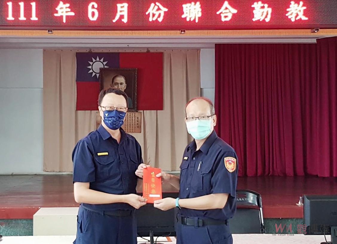 北港警分局聯合勤教　頒獎勉勵破案有功員警 - https://www.watchmedia01.com