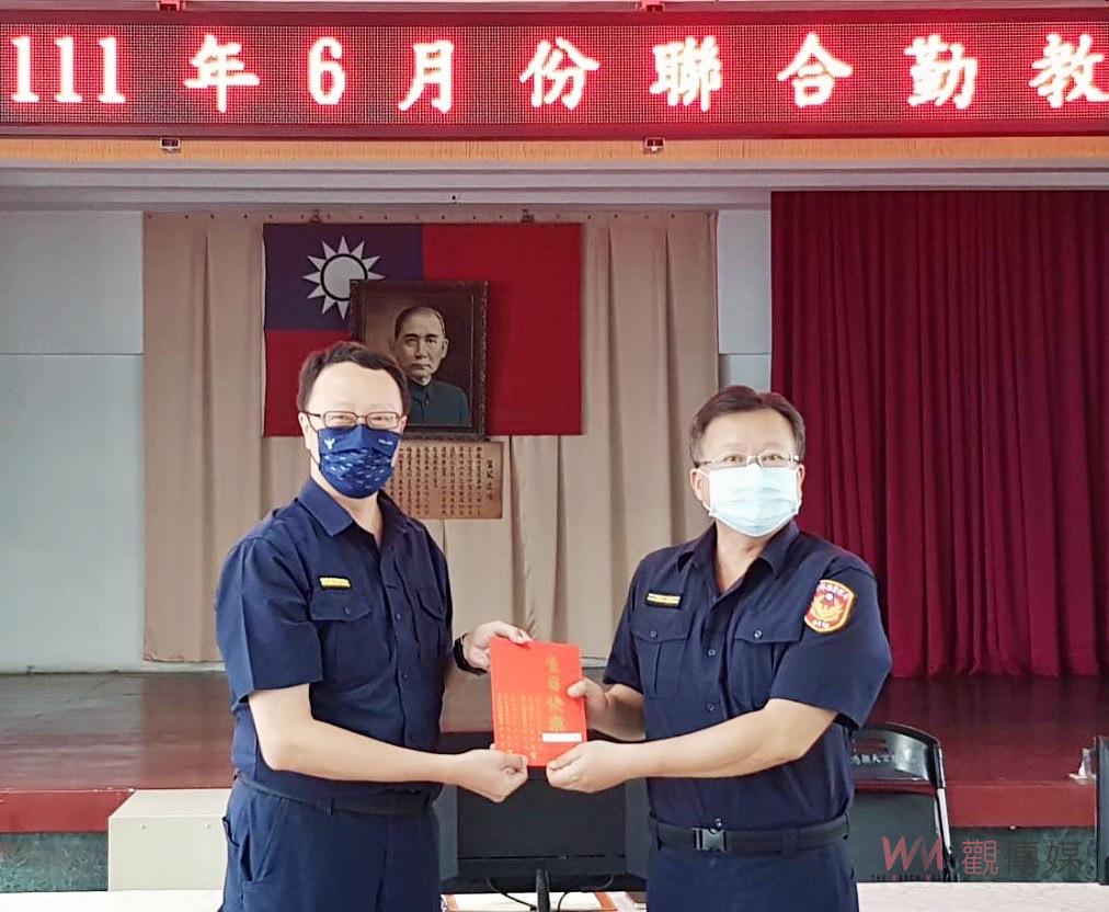 北港警分局聯合勤教　頒獎勉勵破案有功員警 - https://www.watchmedia01.com